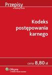 Kodeks postępowania karnego w sklepie internetowym Booknet.net.pl