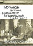 Motywacja zachowań prospołecznych i antyspołecznych nieletnich w sklepie internetowym Booknet.net.pl