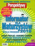 Informator dla maturzystów - edycja wiosenna 2010. Perspektywy. Rankingi szkół wyższych w sklepie internetowym Booknet.net.pl
