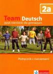 Team Deutsch 2a podręcznik z ćwiczeniami z płytą CD w sklepie internetowym Booknet.net.pl