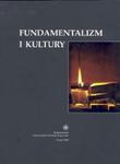 Fundamentalizm i kultury w sklepie internetowym Booknet.net.pl