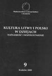 Kultura Litwy i Polski w dziejach nr 9 w sklepie internetowym Booknet.net.pl