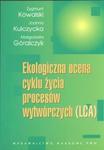 Ekologiczna ocena cyklu życia procesów wytwórczych LCA w sklepie internetowym Booknet.net.pl