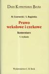 Prawo wekslowe i czekowe w sklepie internetowym Booknet.net.pl