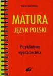 MATURA Język polski Przykładowe Wypracowania w sklepie internetowym Booknet.net.pl