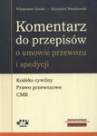 Komentarz do przepisów o umowie przewozu i spedycji w sklepie internetowym Booknet.net.pl