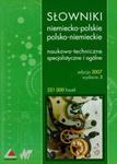 Słowniki niemiecko-polskie polsko-niemieckie, naukowo-techniczne, specjalistyczne i ogólne (Płyta CD) w sklepie internetowym Booknet.net.pl