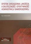 System zarządzania jakością a skuteczność i efektywność administracji samorządowej w sklepie internetowym Booknet.net.pl