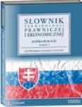 Słownik polsko-słowacki terminologii prawniczej i ekonomicznej (Płyta CD) w sklepie internetowym Booknet.net.pl