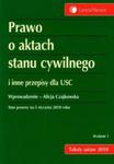 Prawo o aktach stanu cywilnego i inne przepisy dla USC w sklepie internetowym Booknet.net.pl