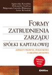 Formy zatrudnienia zarządu spółki kapitałowej w sklepie internetowym Booknet.net.pl