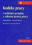 Kodeks pracy i wybrane przepisy z zakresu prawa pracy w sklepie internetowym Booknet.net.pl