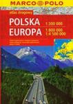 Polska atlas drogowy 1:300 000 Europa 1:800 000 w sklepie internetowym Booknet.net.pl