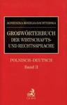 Grossworterbuch der wirtschafts und rechtssprache polnisch deutsch band 2 w sklepie internetowym Booknet.net.pl