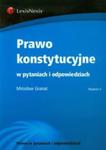 Prawo konstytucyjne w pytaniach i odpowiedziach w sklepie internetowym Booknet.net.pl