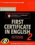 Cambridge first certificate in english 2 w sklepie internetowym Booknet.net.pl