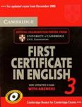 Cambridge First Certificate in English 3 w sklepie internetowym Booknet.net.pl