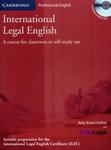 International Legal English with CD w sklepie internetowym Booknet.net.pl