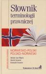 Słownik terminologii prawniczej norwesko polski polsko norweski w sklepie internetowym Booknet.net.pl