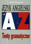 Język angielski Testy gramatyczne w sklepie internetowym Booknet.net.pl