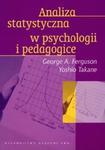 Analiza statystyczna w psychologii i pedagogice w sklepie internetowym Booknet.net.pl