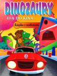 Dinozaury idą do kina. Książka z szablonami w sklepie internetowym Booknet.net.pl