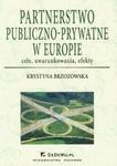 Partnerstwo publiczno-prywatne w Europie w sklepie internetowym Booknet.net.pl