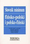 Słownik minimum fińsko-polski i polsko-fiński w sklepie internetowym Booknet.net.pl