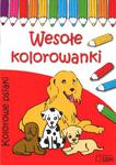 Wesołe kolorowanki Kolorowe psiaki w sklepie internetowym Booknet.net.pl