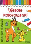 Wesołe kolorowanki Kolorowe zwierzaki w sklepie internetowym Booknet.net.pl