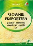 Słownik eksportera polsko niemiecki niemiecko polski CD (Płyta DVD) w sklepie internetowym Booknet.net.pl