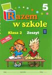 Razem w szkole. Klasa 2. Zeszyt 5 w sklepie internetowym Booknet.net.pl