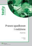 Prawo spadkowe i rodzinne Testy dla studentów w sklepie internetowym Booknet.net.pl