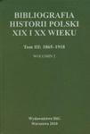 Bibliografia historii polski XIX i XX wieku w sklepie internetowym Booknet.net.pl