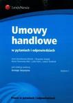 Umowy handlowe w pytaniach i odpowiedziach w sklepie internetowym Booknet.net.pl