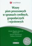 Wzory pism procesowych w sprawach cywilnych, gospodarczych i rejestrowych z płytą CD w sklepie internetowym Booknet.net.pl