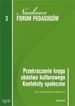 Przekraczanie kręgu ubóstwa kulturowego Konteksty społeczne w sklepie internetowym Booknet.net.pl