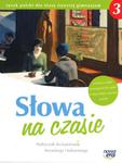 Słowa na czasie. Klasa 3, gimnazjum. Język polski. Podręcznik do kształcenia literackiego i kulturow w sklepie internetowym Booknet.net.pl