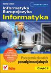 Informatyka Europejczyka Informatyka Część 2 Podręcznik z płytą CD w sklepie internetowym Booknet.net.pl