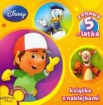 Disney Zabawy 5 latka Książka z naklejkami w sklepie internetowym Booknet.net.pl