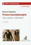 Prawo konstytucyjne Testy aplikacyjne 4 w sklepie internetowym Booknet.net.pl