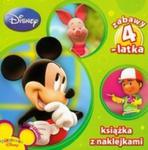 Disney Zabawy 4 latka Książka z naklejkami w sklepie internetowym Booknet.net.pl