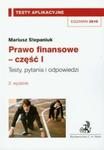 Prawo finansowe część 1 Testy aplikacyjne 11 w sklepie internetowym Booknet.net.pl