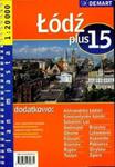 Łódź plus 15 plan miasta w sklepie internetowym Booknet.net.pl