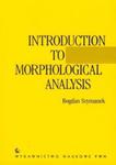 Introduction to Morphological Analysis w sklepie internetowym Booknet.net.pl