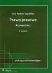 Prawo prasowe Komentarz w sklepie internetowym Booknet.net.pl