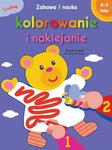 KOLOROWANIE I NAKLEJANIE 2-3 LATA GRAFAG 978-83-7487-097-9 w sklepie internetowym Booknet.net.pl