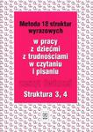 Metoda 18 struktur wyrazowych. Zeszyt ćwiczeń 3,4 w sklepie internetowym Booknet.net.pl