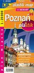 Poznań plastik - plan miasta laminowany w sklepie internetowym Booknet.net.pl