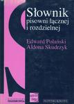 Słownik pisowni łącznej i rozdzielnej w sklepie internetowym Booknet.net.pl